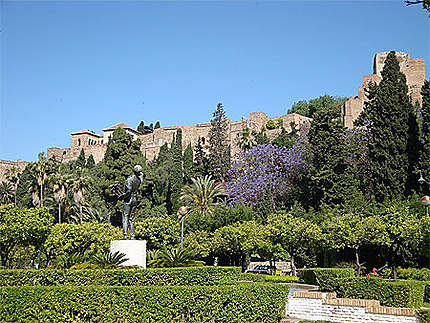 Vue sur l'Alcazaba