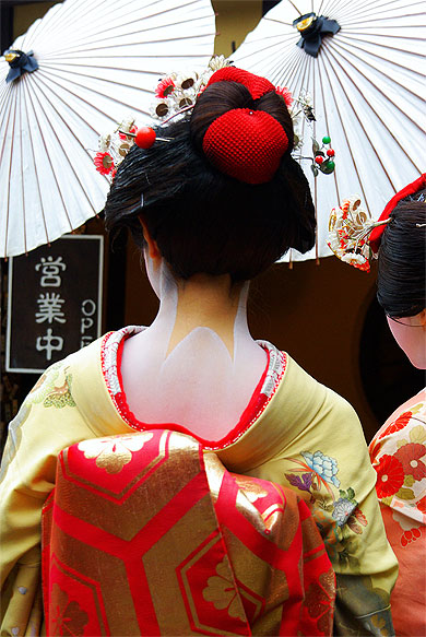 Geishas de Kyoto : Costume : Kyoto : Honshû : Japon : Routard.com