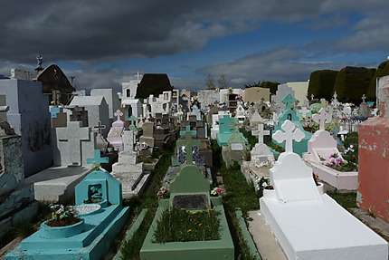 Repos éternel au cimetière de Puerto Natales