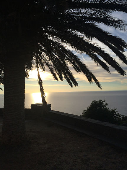 Couché de soleil à Canari