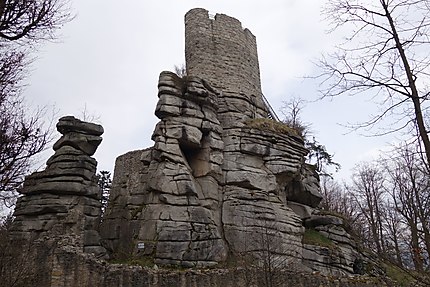 Ruine de la place fortifiée de Weissenstein