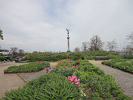 Le port de Copenhague-Le parc Churchill 