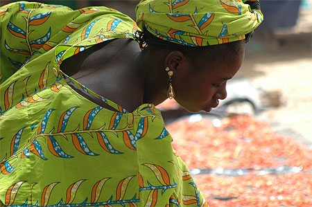Marchande élégante Marchande élégante