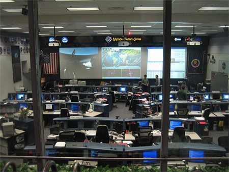 Salle de controle NASA