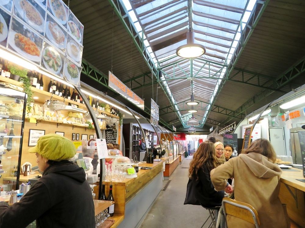 Importante Verrière Marché des Enfants-Rouges