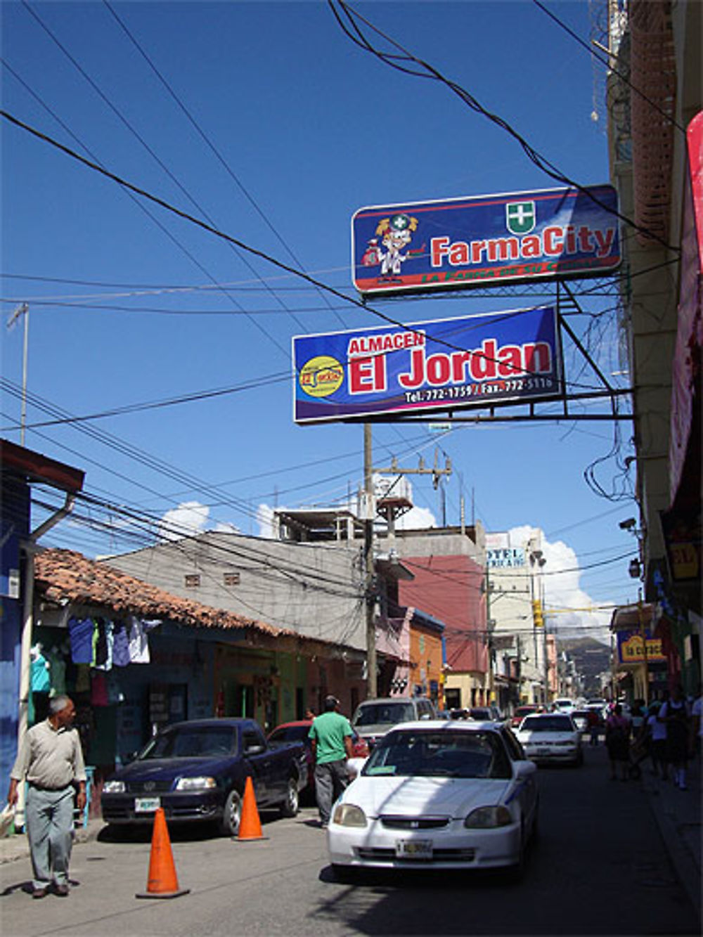 Dans le centre de Comayagua