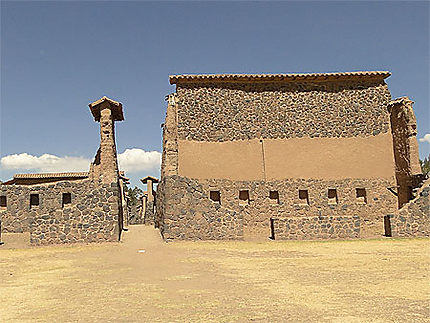 Sur le site inca de Viracocha