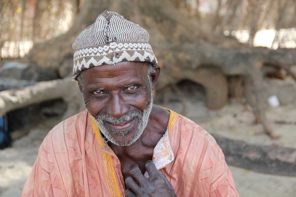 Regard, sourire, accueil de casamance