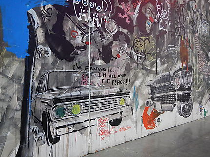 Tags et graffitis à la Braderie de l'Art