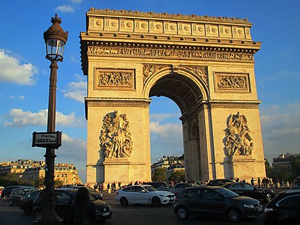 L'arc de Triomphe (face ouest)
