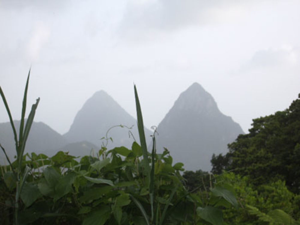 Les Pitons