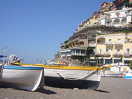 Barques à Positano