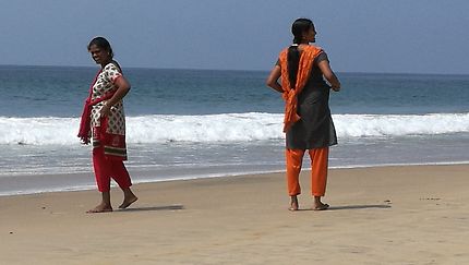 Femmes sur la plage