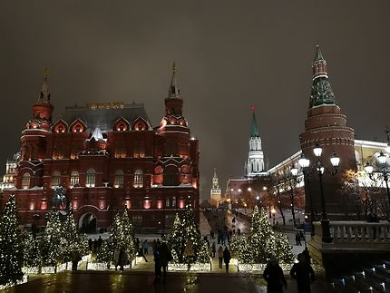 L'enceinte du Kremlin et le musée