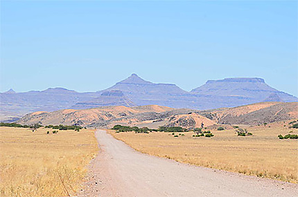 Paysage du Damaraland