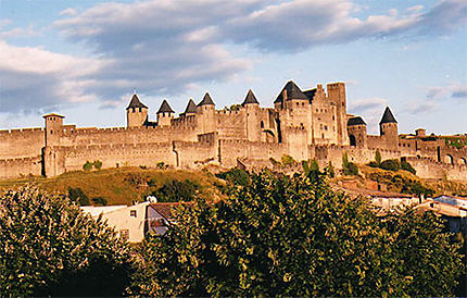 Vue du pont Vieux à Carcassonne