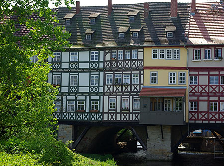 Die "Krämerbrücke" Die "Krämerbrücke"