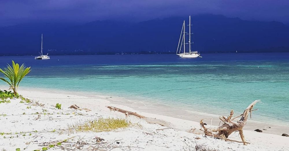 Before the rain on Gili Air, Lombok