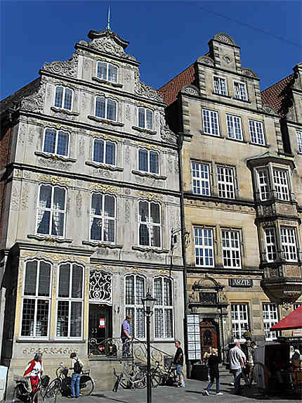 Vieilles demeures sur la Marktplatz