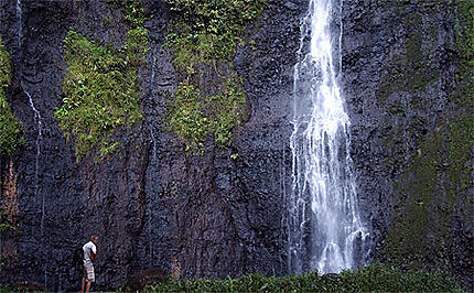 Cascade à Tahiti