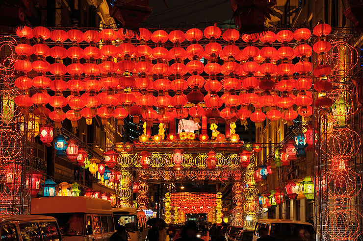 Mobestech 6Pcs Lanterne en Papier Rouge pour Le Nouvel an Chinois Festival Du Printemps Décoration Événements de Célébration