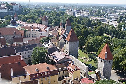 Tallinn : panorama sur la ville