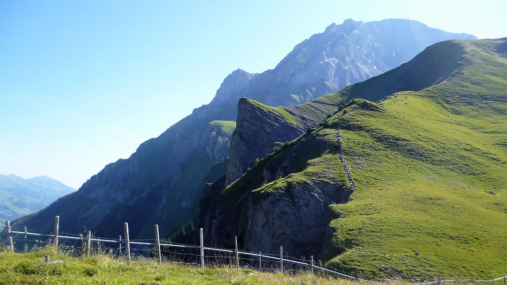 Adelboden, canton de Bern, Suisse - alpages