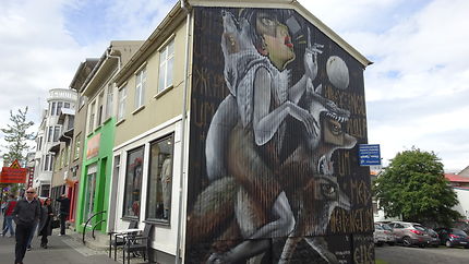 Peintures murales à Reykjavik