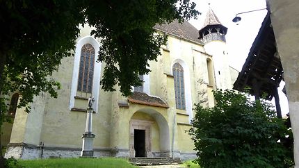 Biertan - Entrée de l'Eglise fortifiée