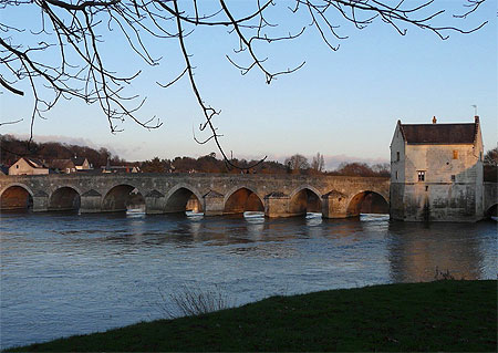 Le vieux pont sur le Cher Le vieux pont sur le Cher