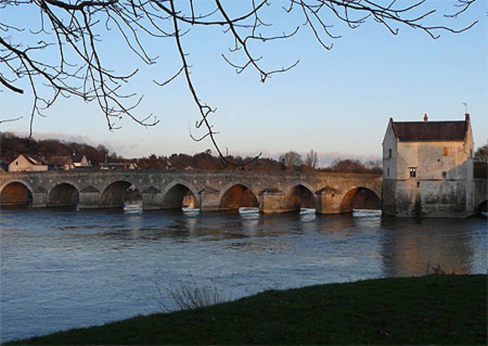 Le vieux pont sur le Cher 