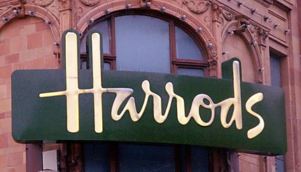 Devanture de Harrod's