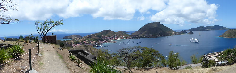 Panorama depuis le Fort Napoléon 