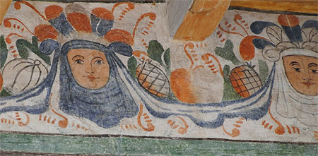 Elément de fresque extérieure Elément de fresque extérieure