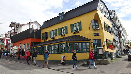 Maisons colorées de Reykjavik