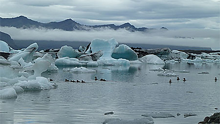 Le lac glaciaire Jokulsarion