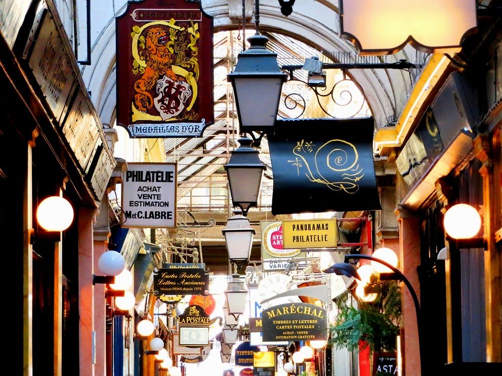 Passage des Panoramas à Paris