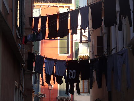 Rue typique du quartier de l'Arsenal de Venise