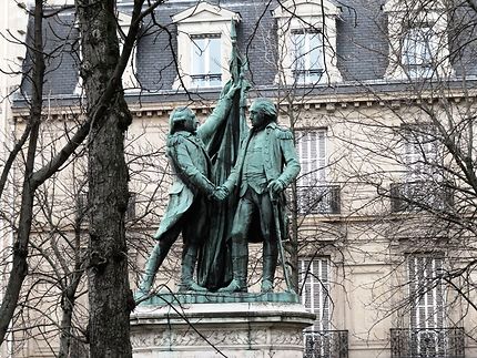 Monument à Lafayette et Washinton (Bartholdi)