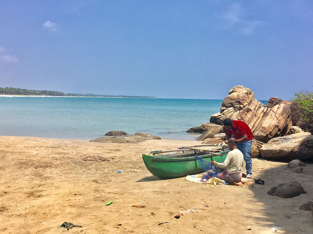 Fisherman in Sri Lanka