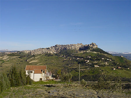 Vue de Calascibetta Vue de Calascibetta