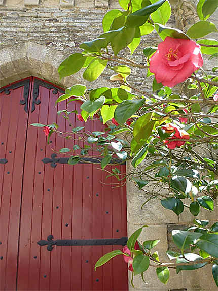 La porte d'entrée du château de Josselin