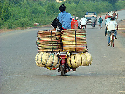 Transport à moto
