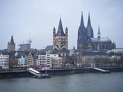 Vue sur Cologne