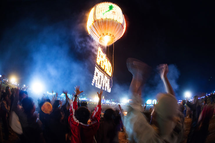 Hot Air Balloon Festival à Taunggyi