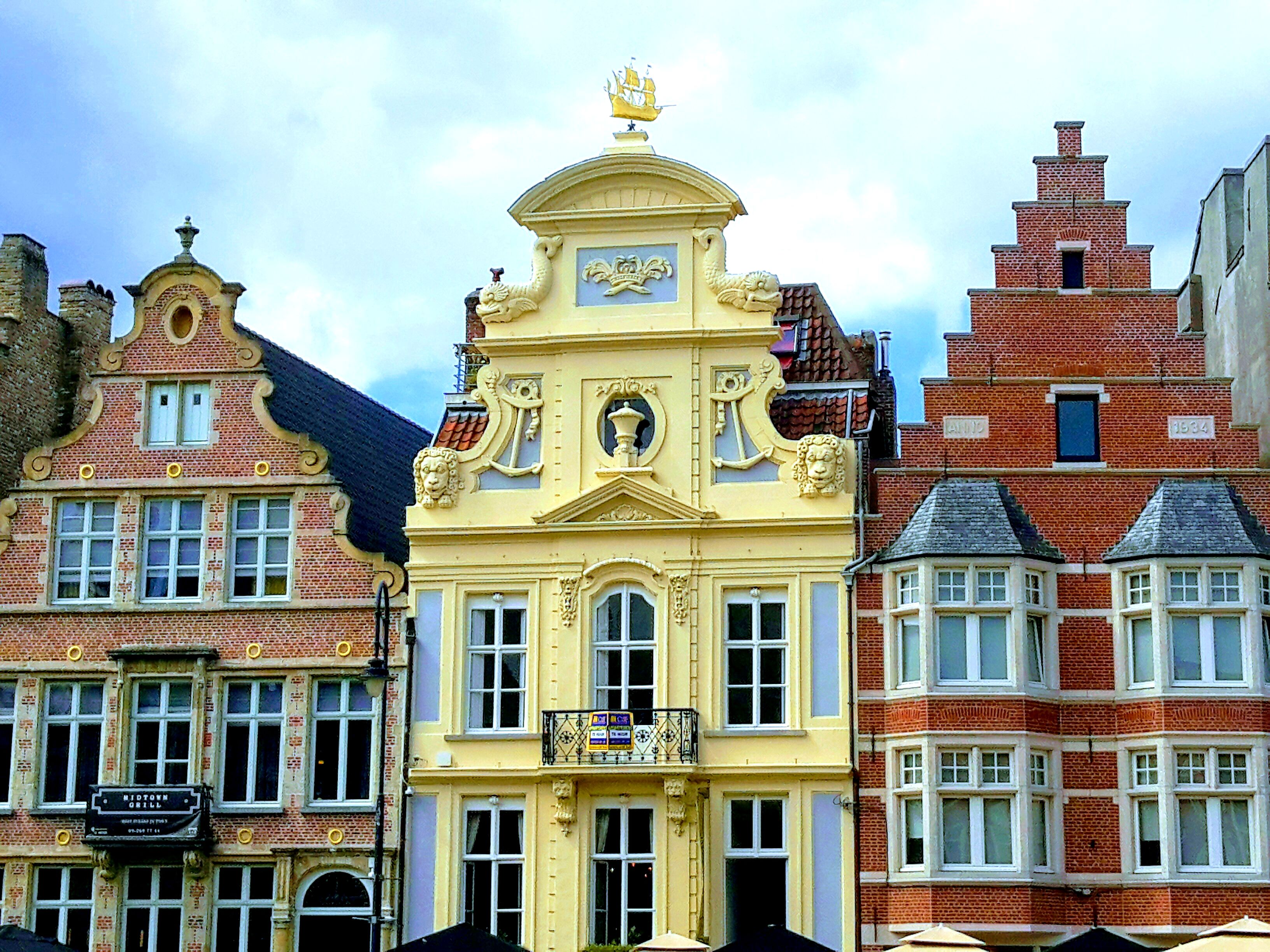 Magnifique architecture flamande à Gand