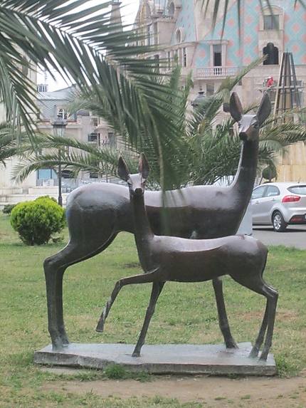 Statue à Batoumi