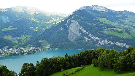 Lac de Walenstadt, Suisse