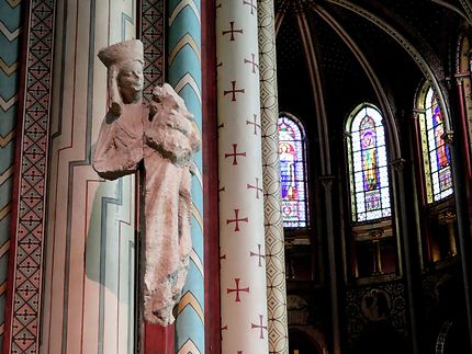 La vierge et l'enfant, Saint-Germain-des-Prés
