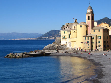 La basilique de Camogli La basilique de Camogli